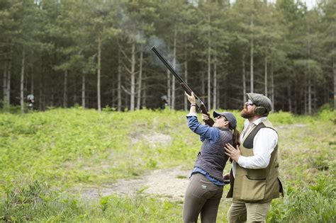 Clay Pigeon Shooting Near Throckmorton, Worcestershire