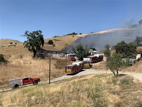 Clayton grass fire near San Jose is now 97 percent contained