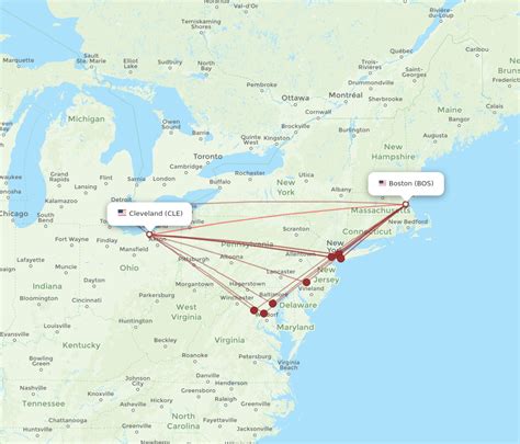 Cle to bos. Drive • 11h 14m. Drive from Boston Airport (BOS) to Cleveland Airport (CLE) 671.2 miles. $120 - $180. Quickest way to get there Cheapest option Distance between. 