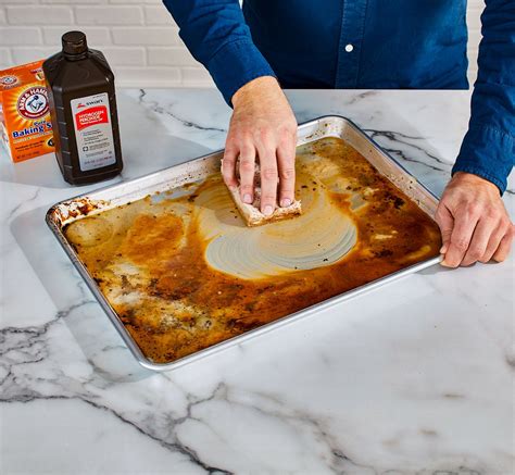 Clean A Cookie Sheet, Pan With Dryer Sheets, Burned …