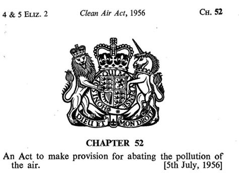 Clean Air Act 1956 - Wikipedia