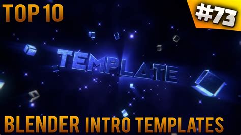 Clean Blender 2d Intro Template Free Download