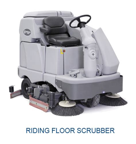 Clean Floors with Riding Floor Scrubbers- Bortek …