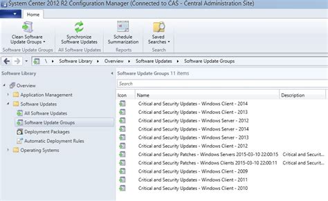 Clean Software Update Groups console extension for ConfigMgr …