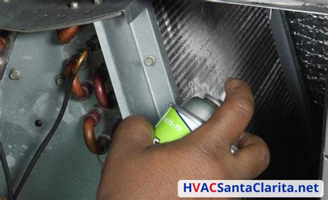 To operate the compressor method, blow the air from clean side to dirty side, opposite to the average airflow direction. Step 4: Use Brush for Stubborn Debris in the Coil. Sometimes debris remains stuck on the evaporator coil, even after cleaner coats. To clear them, use a brush with soft and gentle bristles.