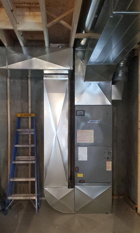 Clean and tidy Another Daikin unit ducted and done r/HVAC