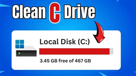 Clean c disk.  A problem that is often faced by Windows users is the C drive whic...