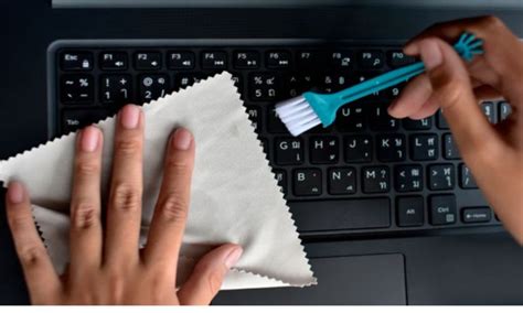 Clean keycaps with alcohol.  When cleaning your keyboard, gently rub expos...