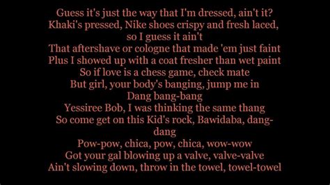 Clean rapping lyrics. There are a lot of Hip Hop songs with explicit lyrics that can be offensive. If you are looking for Hip Hop music with clean lyrics, there are a few artists that you can check out. Some of these artists include Chance the Rapper, Kendrick Lamar, and J. Cole. Their music is not only clean, but it is also very good. 