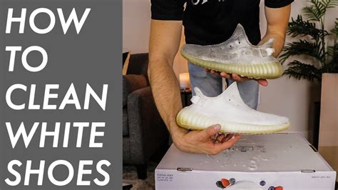 Cleaning White Yeezys At Home