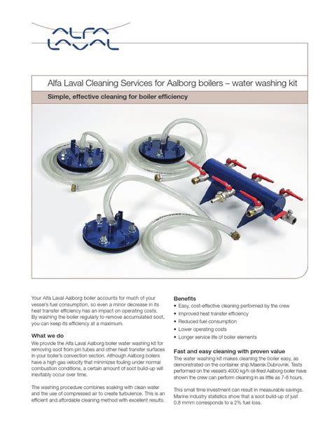 Cleaning Services for Aalborg Boilers - Alfa Laval