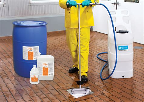 Cleaning and Sanitation Chemistry for Further Processors