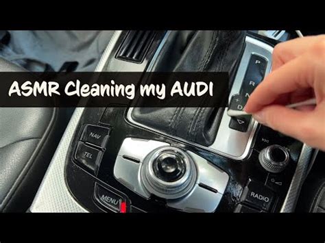 Cleaning and Vacuuming My Audi Interior - `It