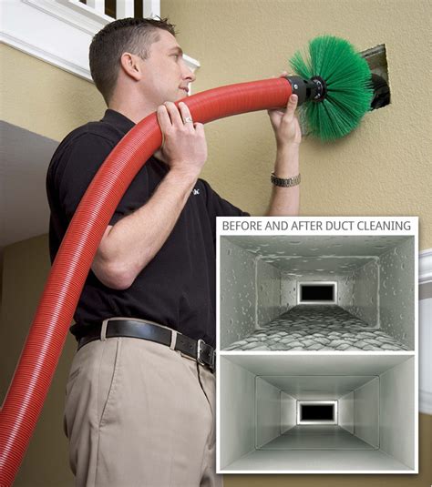 Cleaning ducts. Clean the Air Ducts. Next, you will move on to cleaning the air ducts. The first order of business is removing dust and debris. Use a duct cleaning brush to dislodge the accumulated dust and debris clinging to the inner walls of your ducts. Then, use a high-powered vacuum cleaner equipped with a HEPA filter to remove any dislodged particles. 
