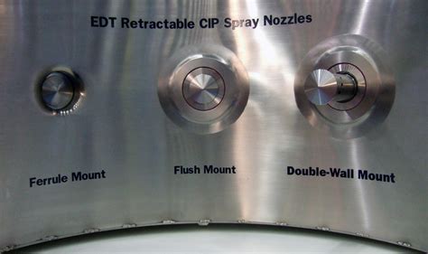 Cleaning-In-Place (CIP) Spray Nozzles