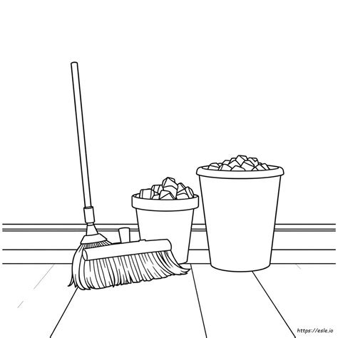 Cleanliness Coloring Pages