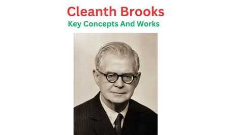 Cleanth Brooks Introduction - Shmoop