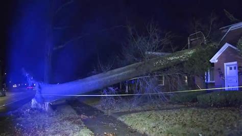 Cleanup underway after deadly storm topples trees, knocks out power, floods roads around New England