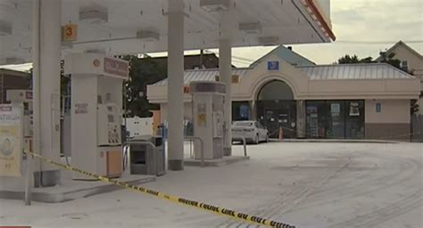 Cleanup underway after fire suppression system goes off at Allston gas station