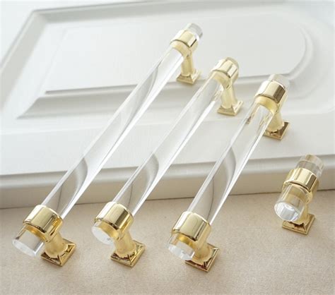 Clear Drawer Pulls