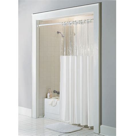 Clear Shower Curtain Liner 60x72 1 Color Window PCS Door