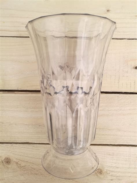 8 inch Premium Quality Vase - Clear Vase, Crystal Glass Flower Vase