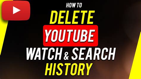 A: To clear your YouTube history, follow these simple steps: Q: Why is clearing YouTube history important? A: Clearing your YouTube history can help protect your privacy and ensure that your recommendations are based on your current interests. Q: How can I delete my YouTube watch history? A: To delete your YouTube watch history, you can use the ...