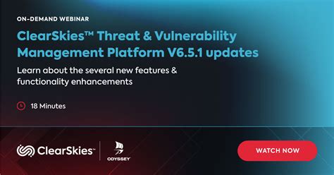 ClearSkies™ - Threat & Vulnerability Management …