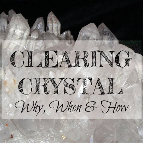 Clearing Crystal