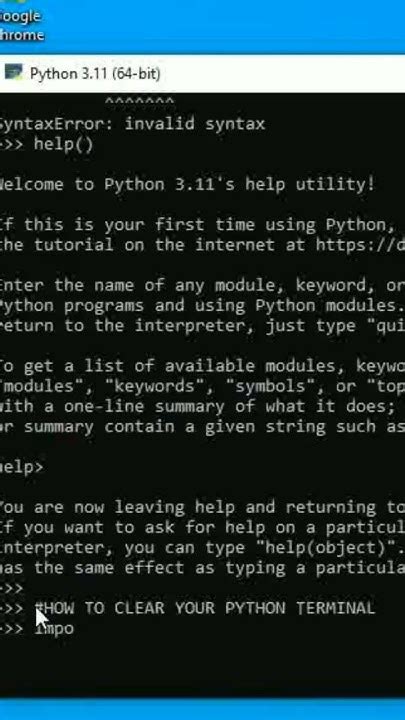 Clearing the Python Terminal: A Comprehensive Guide. 