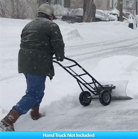 The ClearPlow® HD-Commercial Snow Pusher has been developed for commercial snow removal contractors and/or business owners (Note: The blue 'limit-straps' see.... 