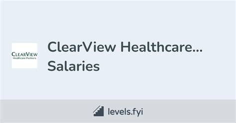 Clearview healthcare partners salary. Things To Know About Clearview healthcare partners salary. 