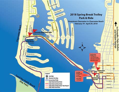 Aug 23, 2018 · The Clearwater Jolley Trolley follows two routes: the Clearwater Beach Route and the Coastal Route. The Clearwater Beach Route takes a circular course, beginning and ending at the Publix stop and hitting 15 spots along the way. . 