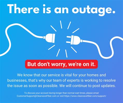 Clearwave fiber internet outage. Things To Know About Clearwave fiber internet outage. 