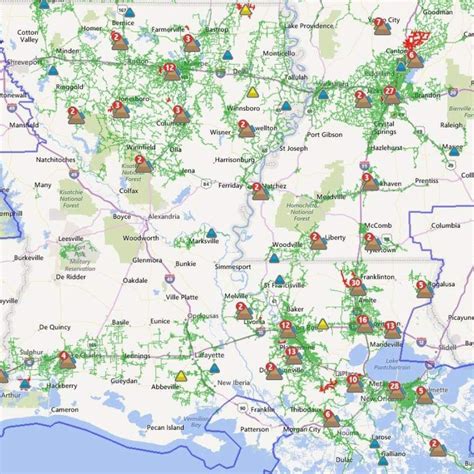 Half of Cleco's 799 customers in Washington Parish had been restored. ... Entergy's outage map indicated that about 1,300 of its nearly 5,000 customers in St. Tammany Parish remained without power ...