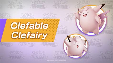 Clefable and Clefairy Coming to Pokemon UNITE in October