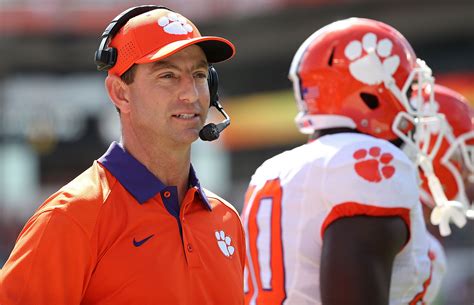 Clemson Coach Dabo Swinney Trademarks "Bring Your Own Guts" Time