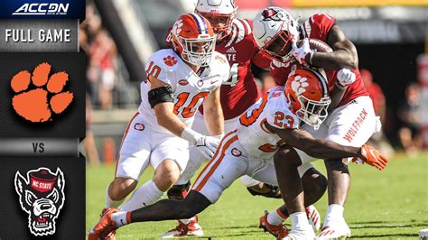 Clemson takes on NC State this Saturday @ 2PM