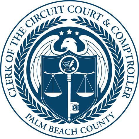 Clerk of courts palm beach county. The results are submitted by the FDLE to the Clerk of the Circuit Court & Comptroller’s office. The court uses the results to review the information filed by the petitioner and to evaluate whether to grant the petition. The records check is not required for petitions to restore a former name or for changes of name in proceedings for ... 