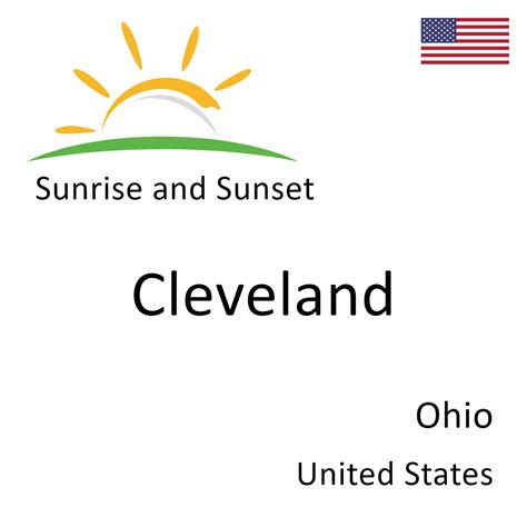 Cleveland, OH, USA Sunrise Sunset Times