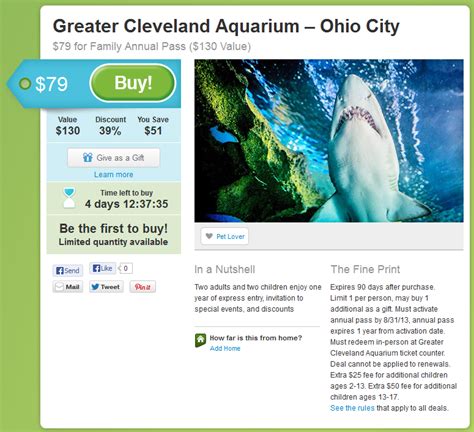 Cleveland Aquarium - Deals In and Near Cleveland, OH Groupon