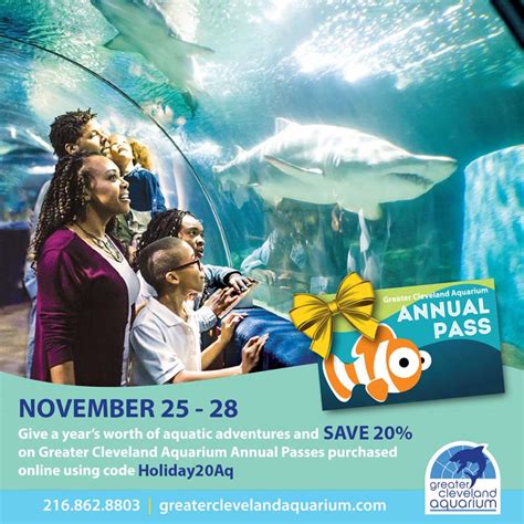 Greater Cleveland Aquarium 2000 Sycamore St. Cleveland, OH 44113. A