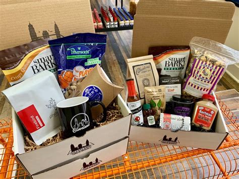 Cleveland in a box. Send local and iconic Cleveland items worldwide with Cleveland in a Box! 