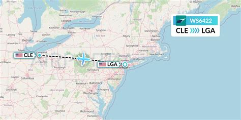 The total driving distance from New York, NY to Cleveland, OH is 46
