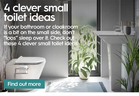 Clever small toilet ideas VictoriaPlum.com