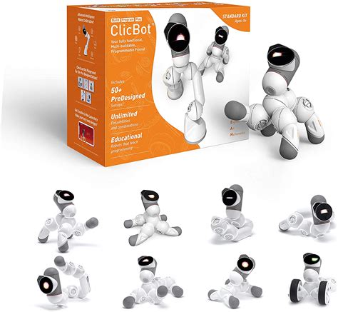 Clicbot robot for sale.  Amazon.  The standard set comes with 22 modul...