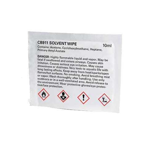 Click Bond CB911 - Solvent Wipe Pilotshop