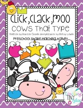 Click Clack Moo Matching Teaching Resources TPT