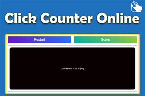 Click Counter Online (Click Tester)