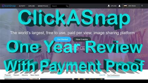 Click a snap com. Learn how to use the ClickASnap. paid per view, photo sharing website 
